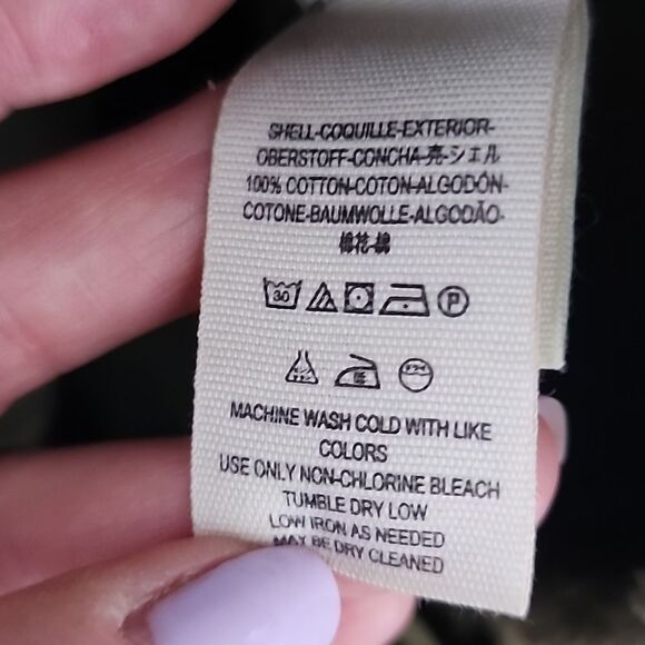 Free People Tahini Green Denim Canvas Frayed Hem Mini Skirt 27 (box12) - Picture 9 of 11